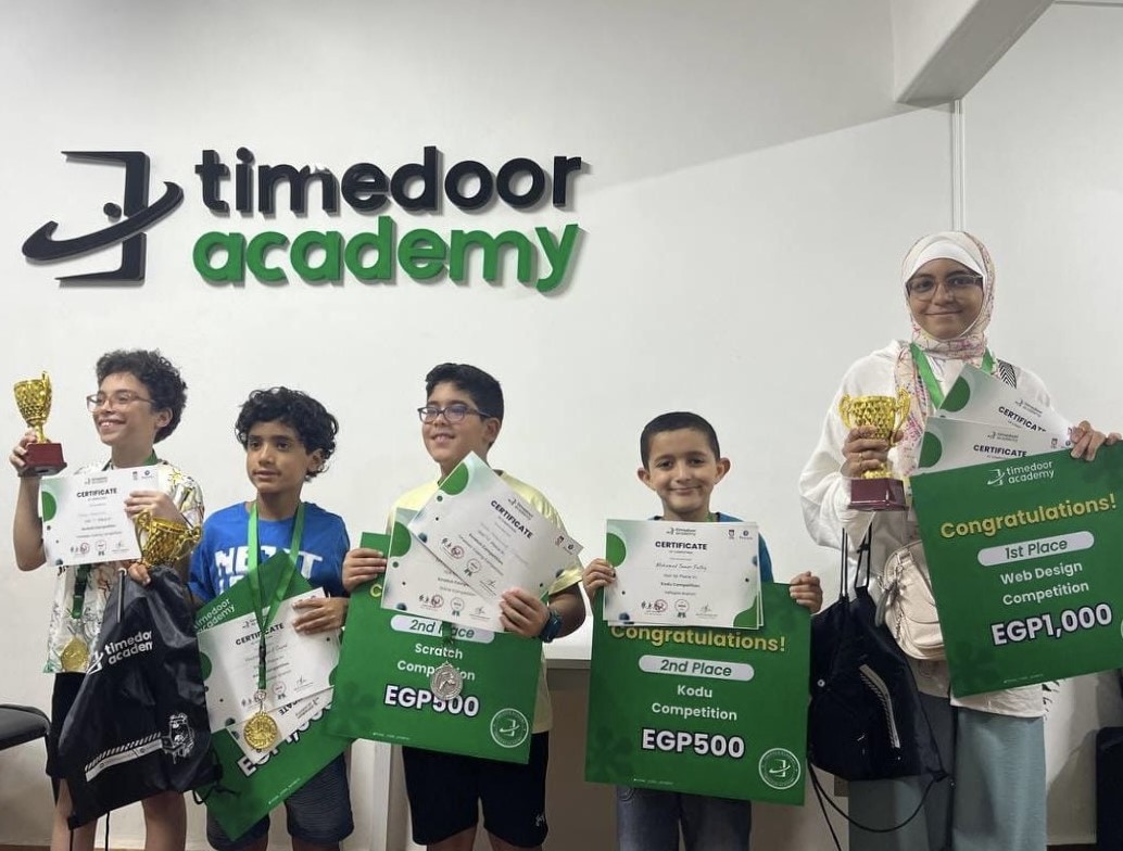 Winner of the Timedoor Academy Coding Competition in Egypt