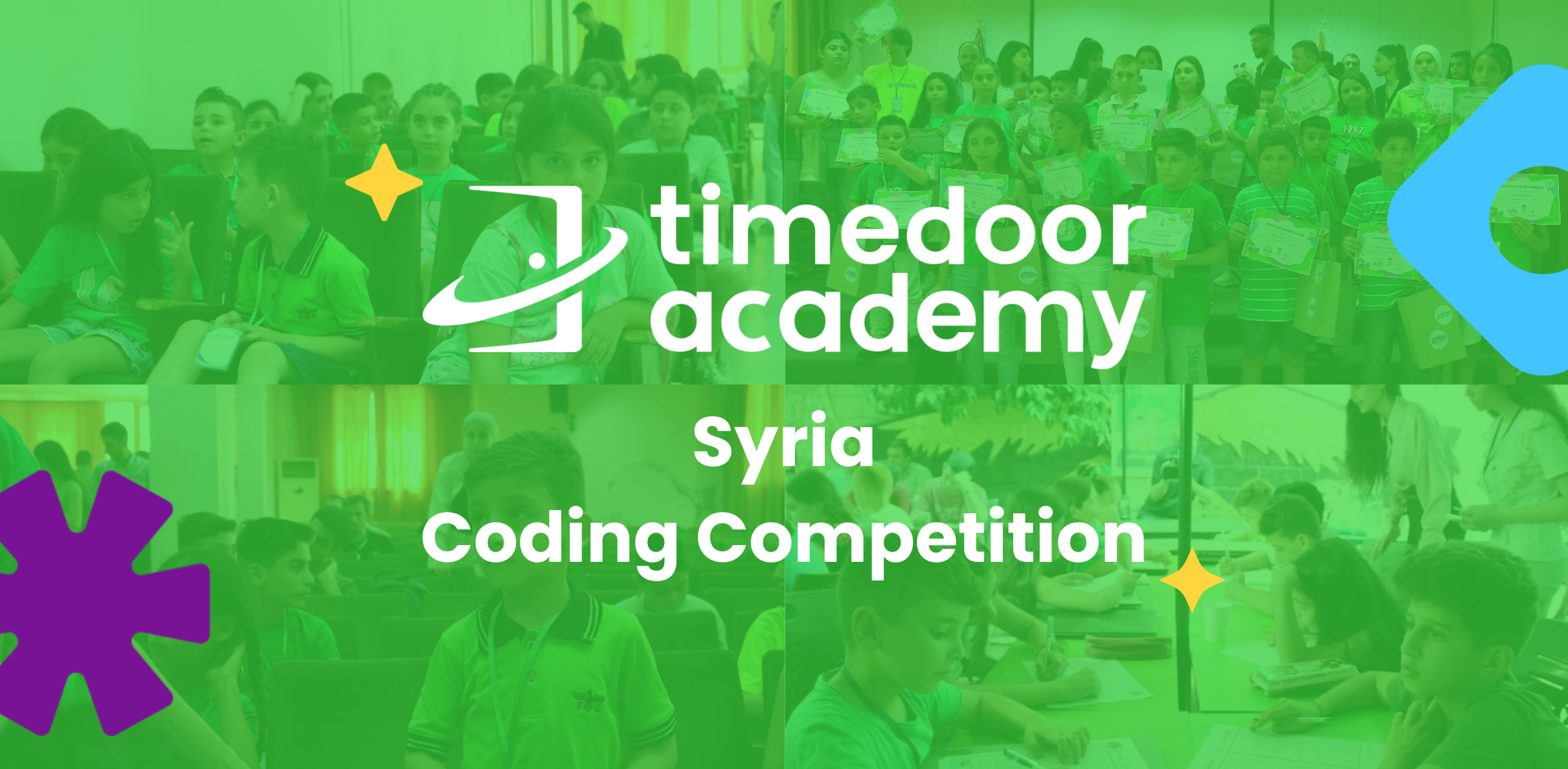 Timedoor Academy Youth Coding Competition in Syria! image