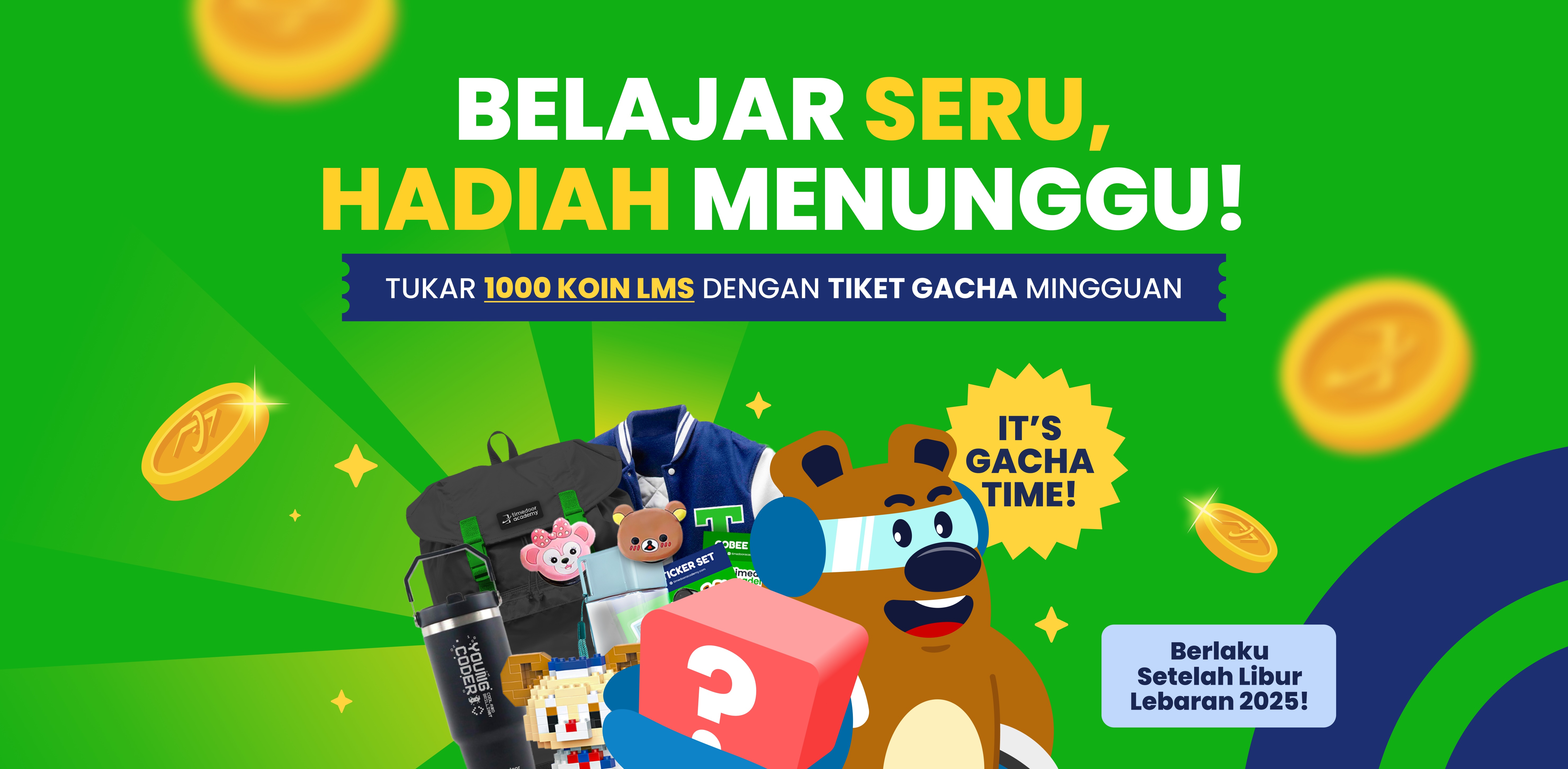 Pengumuman Peluncuran Program Timedoor Academy Coin Exchange image