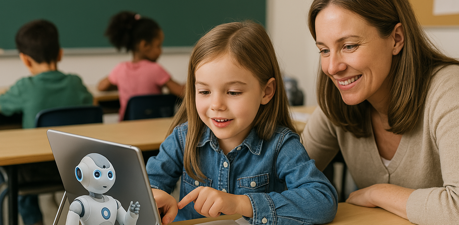 Children Using AI In Esducation